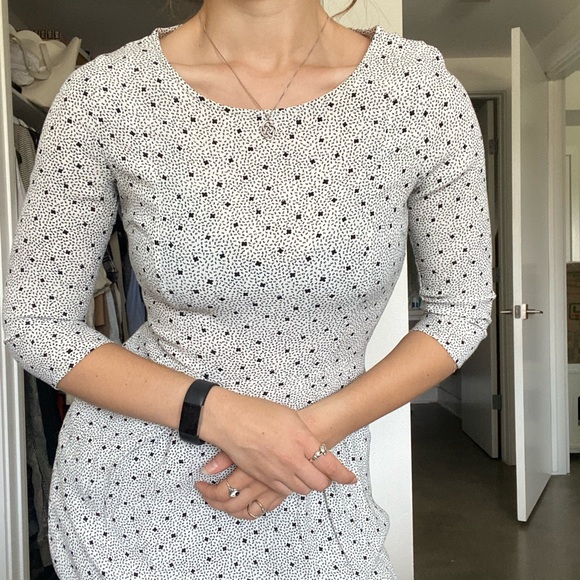 DONATED - Patterned shirt dress with pockets - Picture 4 of 11